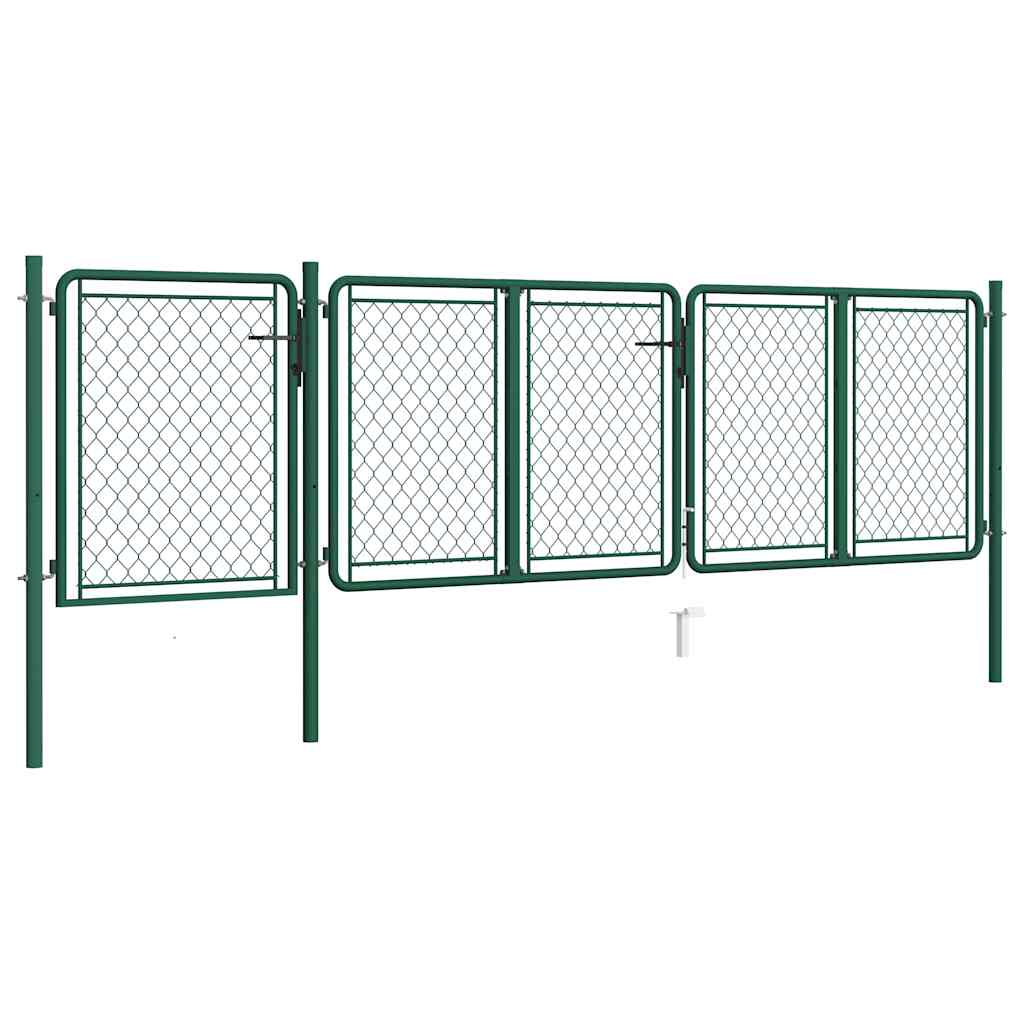 Garden Gate Steel Green 75 cm