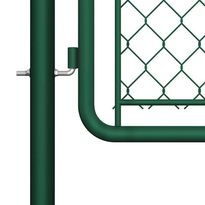 Garden Gate Steel Green 125 cm
