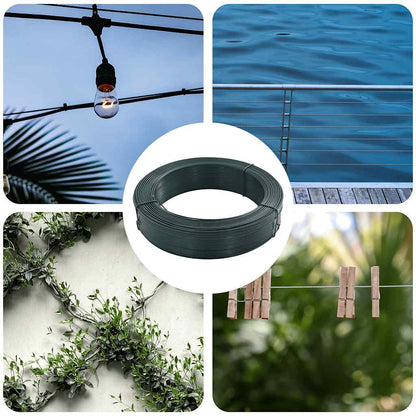 Fence Binding Wire PVC Green
