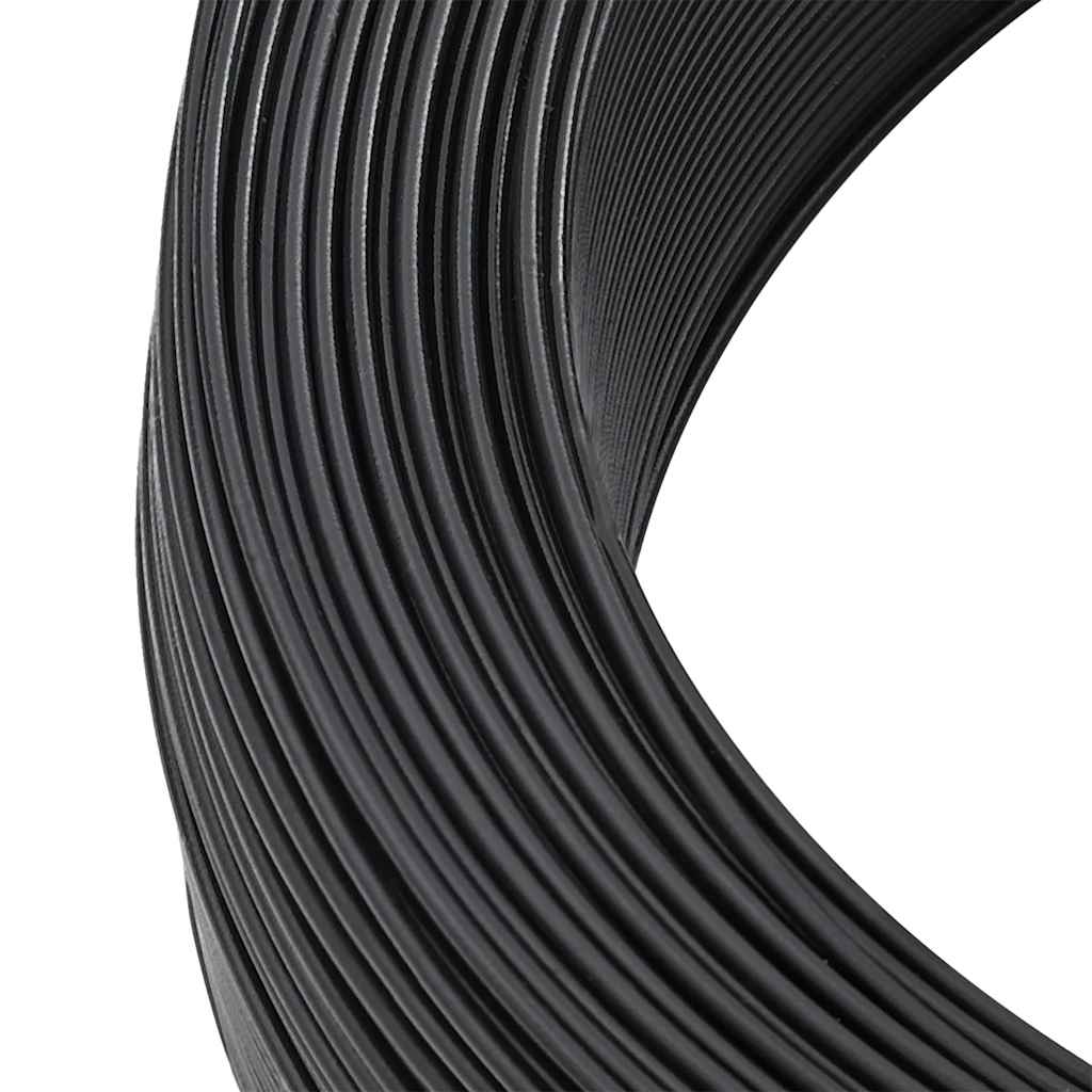 144481 vidaXL Fence Binding Wire 250 m 2,3/3,8 mm Steel Anthracite 5