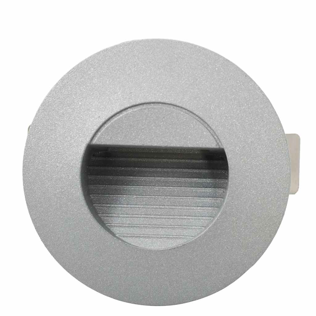 vidaXL Outdoor LED Wall Lights 6 pcs 2 W Silver Round 5