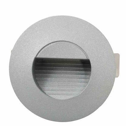 vidaXL Outdoor LED Wall Lights 6 pcs 2 W Silver Round 5