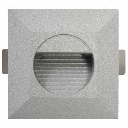 vidaXL Outdoor LED Wall Lights 6 pcs 2 W Silver Square 5