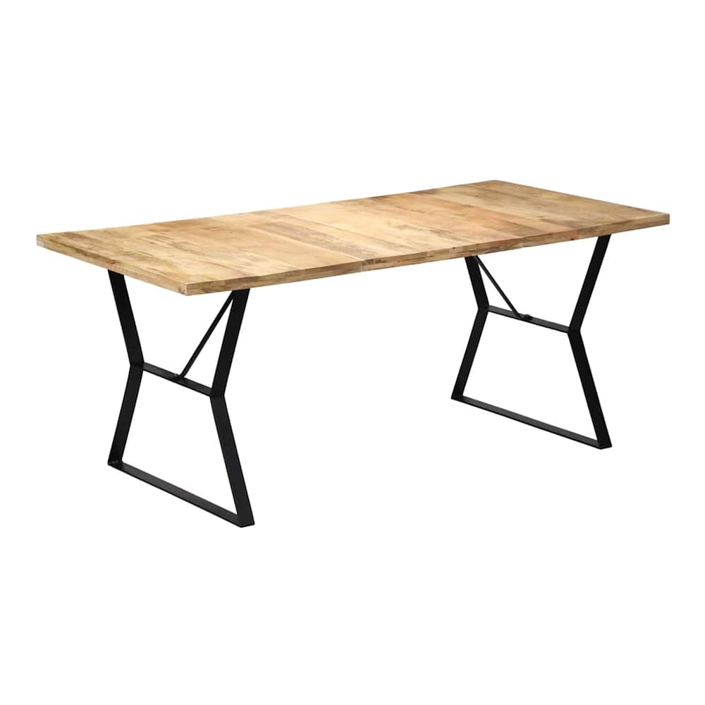 Dining Table Solid Reclaimed Wood Brown 180 cm 90 cm
