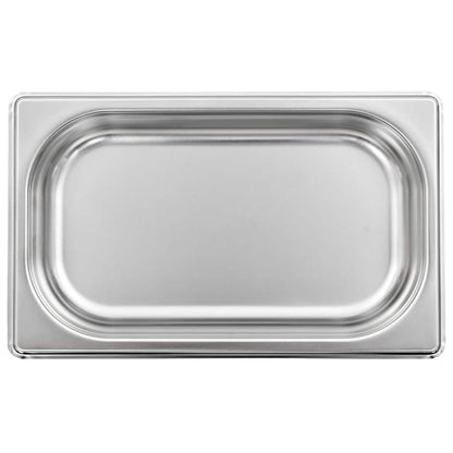 vidaXL Gastronorm Containers 12 pcs GN 1/4 40 mm Stainless Steel 5