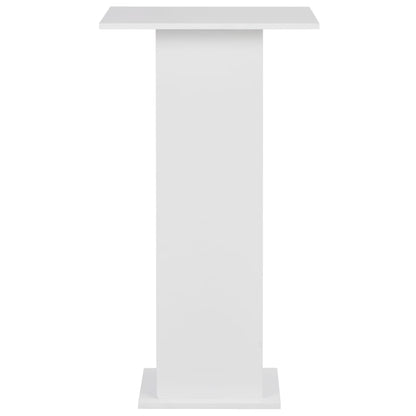 vidaXL Bar Table | White | Engineered Wood | 60x60x110 cm | Bar Table | Square 3
