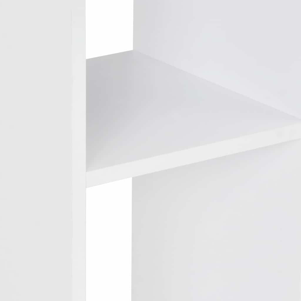 vidaXL Bar Table | White | Engineered Wood | 60x60x110 cm | Bar Table | Square 5