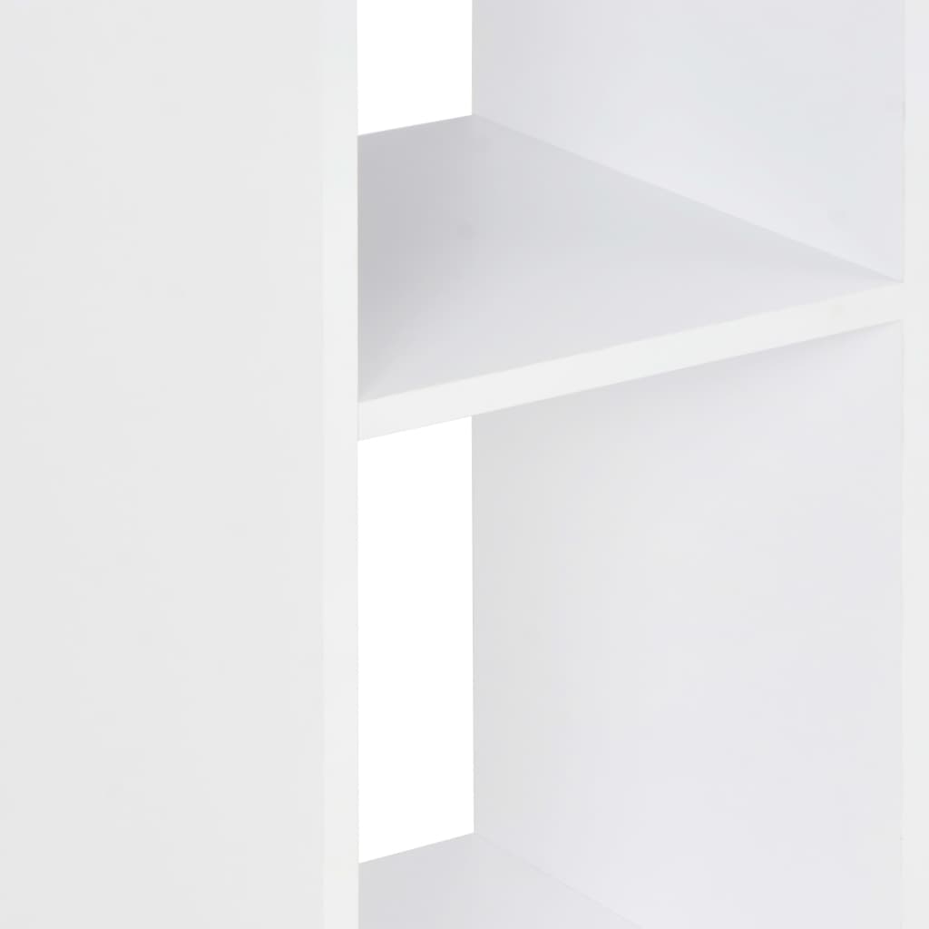vidaXL Bar Table | White and Anthracite Grey | Engineered wood | Standard 5