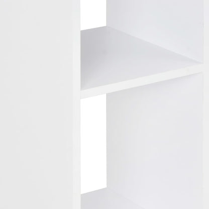 vidaXL Bar Table | White and Anthracite Grey | Engineered wood | Standard 5