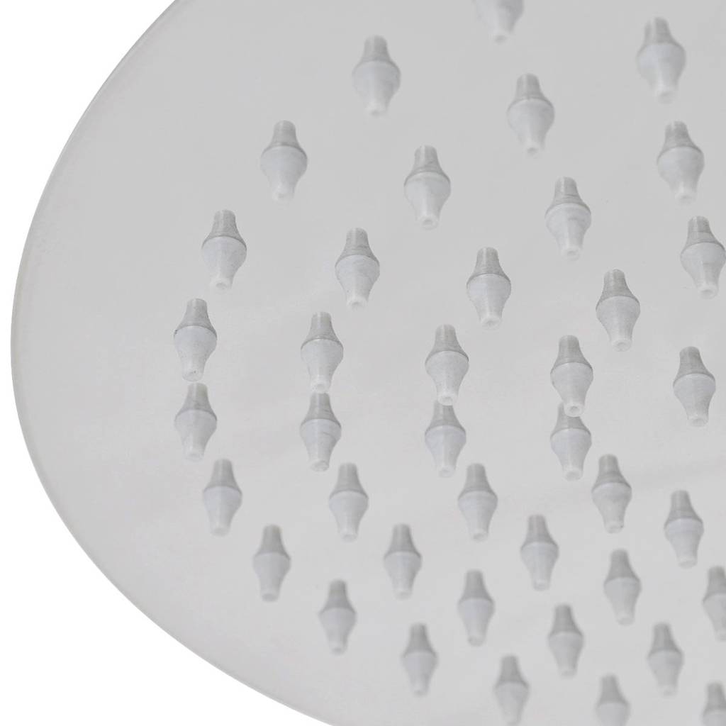 vidaXL Rain Shower Head 2 pcs Stainless Steel Ø 30 cm 3