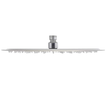 vidaXL Rain Shower Head 2 pcs Stainless Steel Ø 30 cm 4