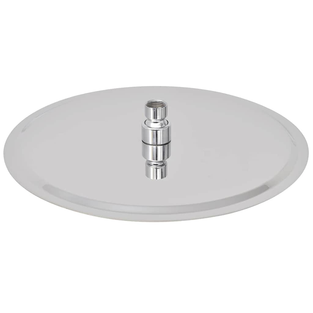 vidaXL Rain Shower Head 2 pcs Stainless Steel Ø 30 cm 5