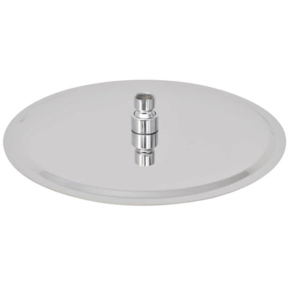 vidaXL Rain Shower Head 2 pcs Stainless Steel Ø 30 cm 5