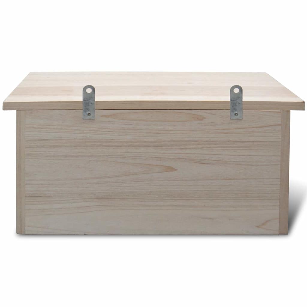 vidaXL Sparrow Houses 2 pcs Wood 44x15.5x21.5 cm 4
