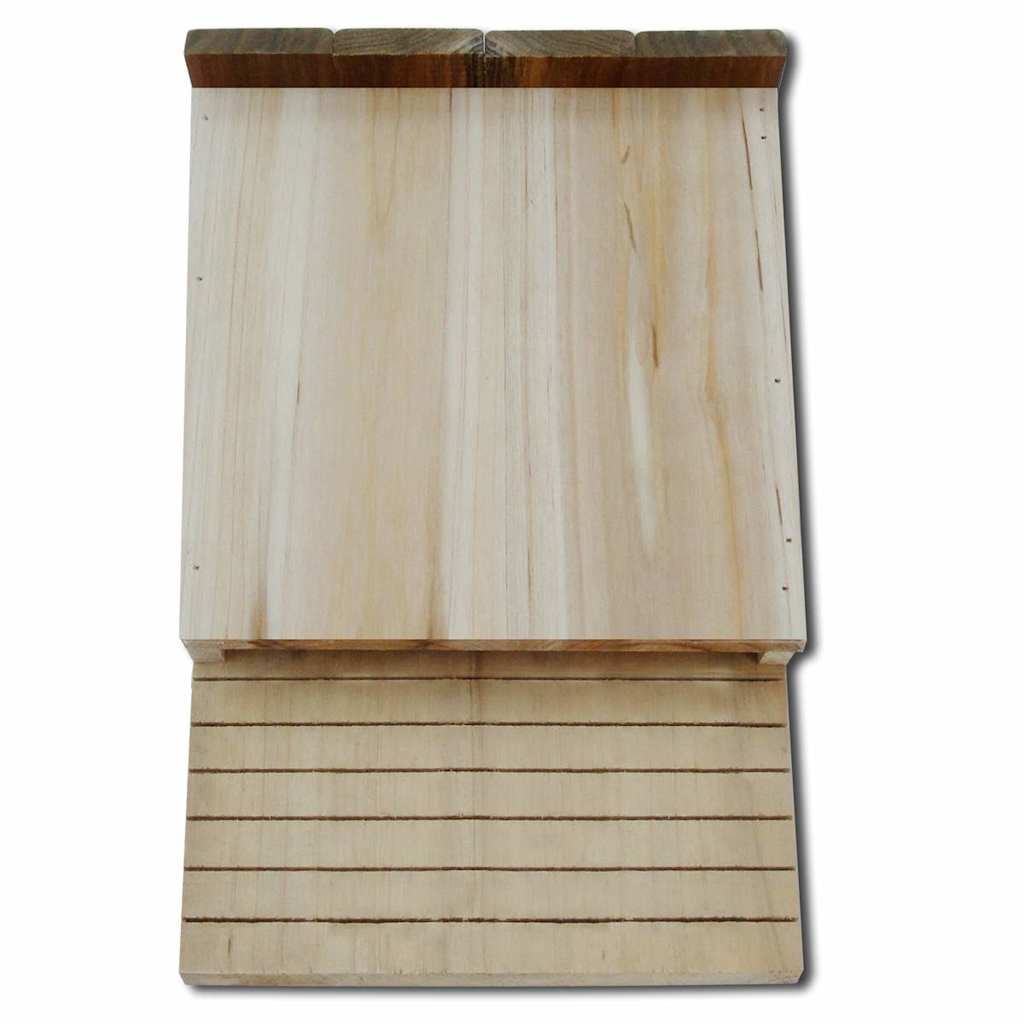 vidaXL Bat Houses 4 pcs 22x12x34 cm Wood 3