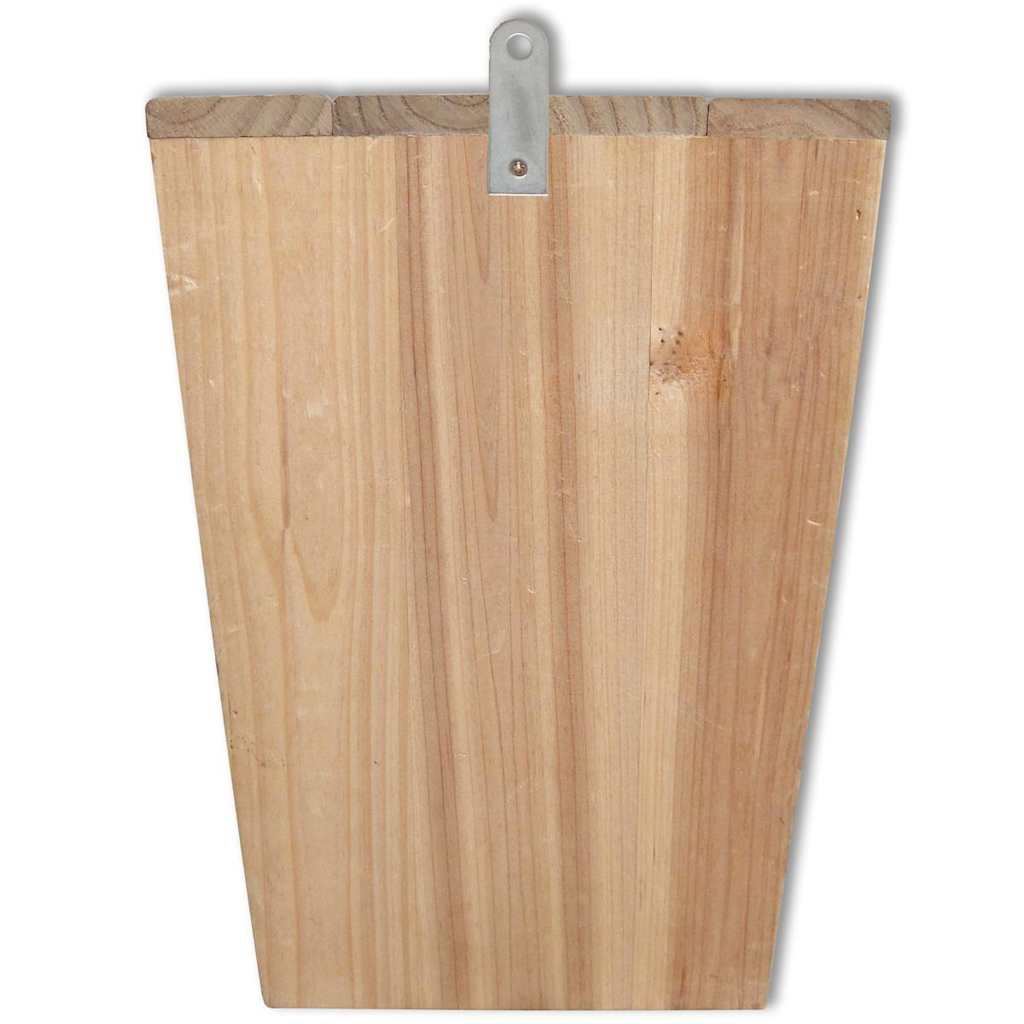 vidaXL Bat Houses 4 pcs 22x12x34 cm Wood 5