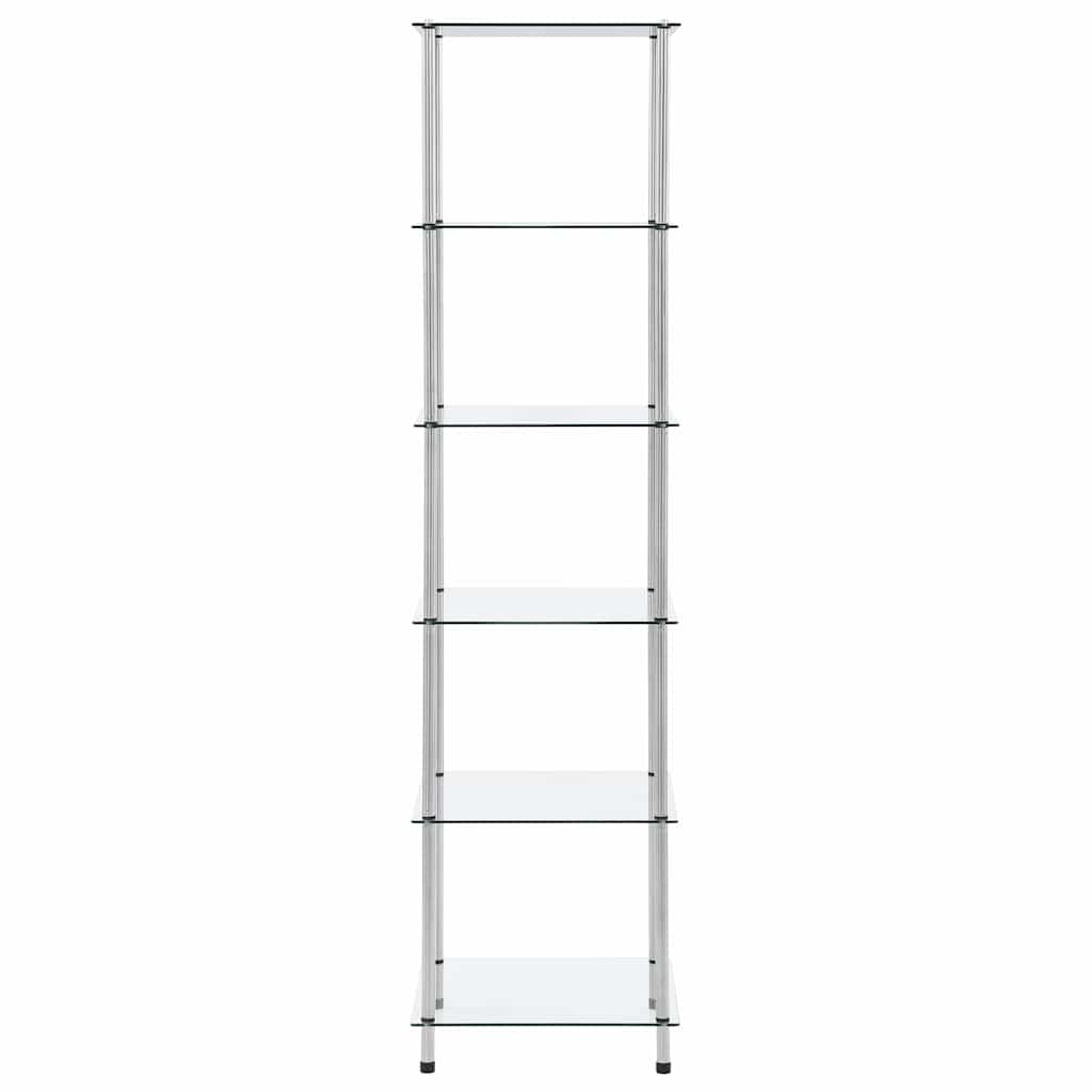 vidaXL Shelf | Transparent | Tempered Glass | Medium | Display Shelf 2