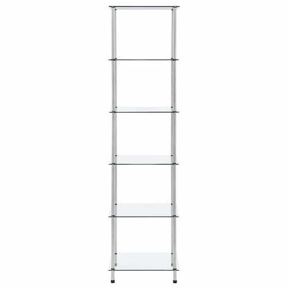 vidaXL Shelf | Transparent | Tempered Glass | Medium | Display Shelf 2