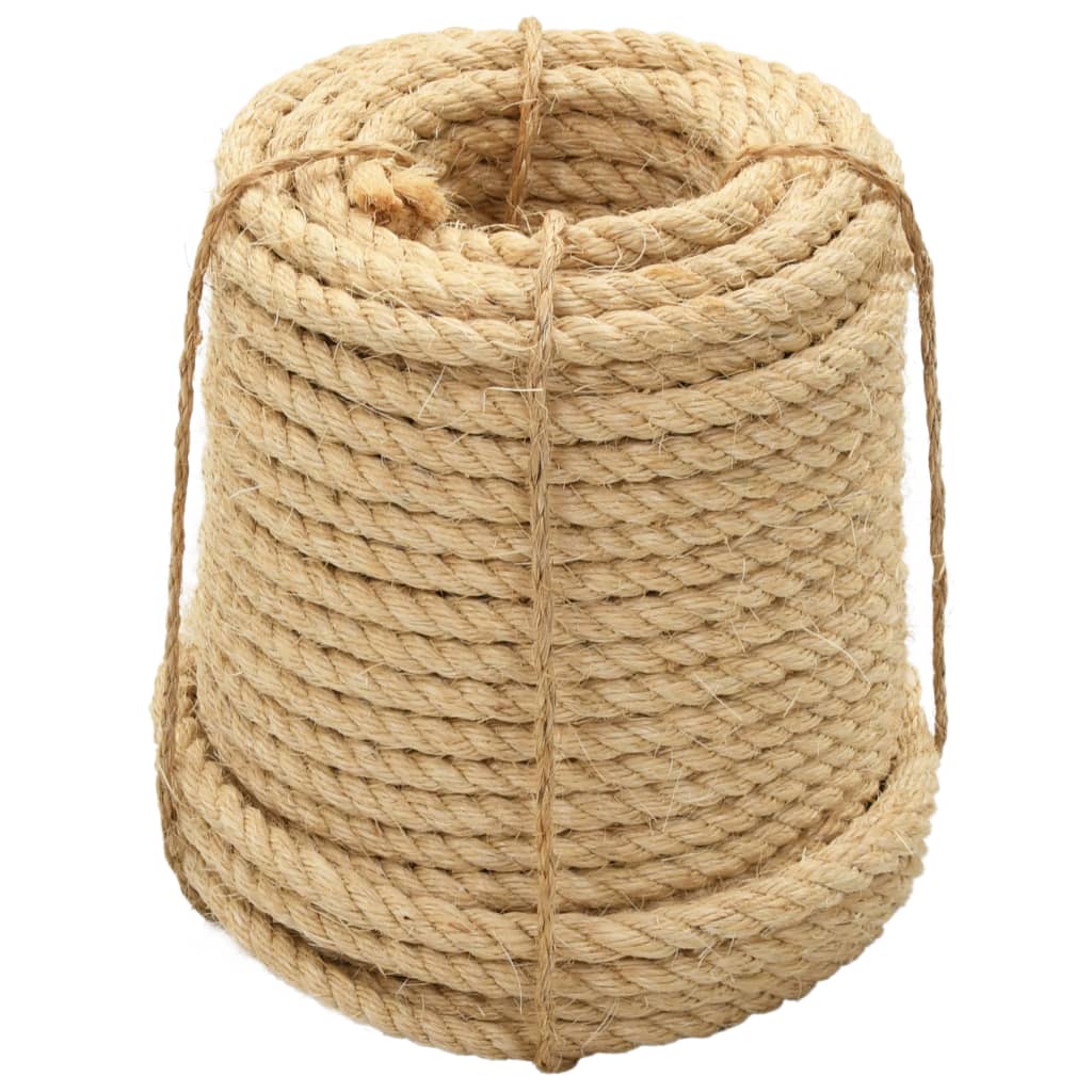 vidaXL Rope 100% Sisal 14 mm 50 m 1