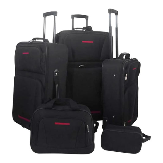 Five Travel Luggage in Black