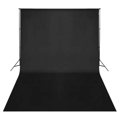 Backdrop Cotton without Stand Chroma Key Black 500 x 300 cm