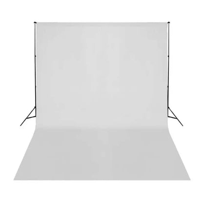 vidaXL Backdrop Cotton without Stand White 500x300 cm 2