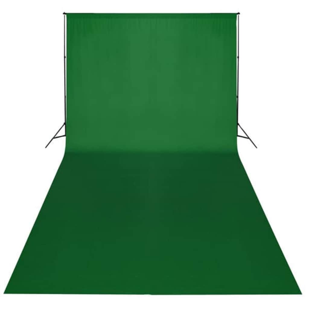 Backdrop Cotton without Stand Chroma Key Green 600 x 300 cm