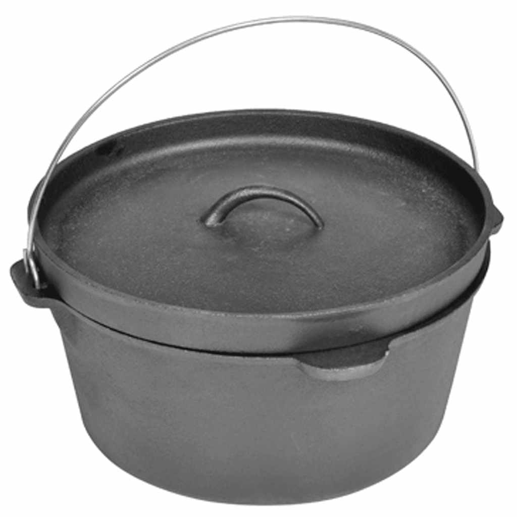 vidaXL Dutch Oven cooking pot 9QT 2