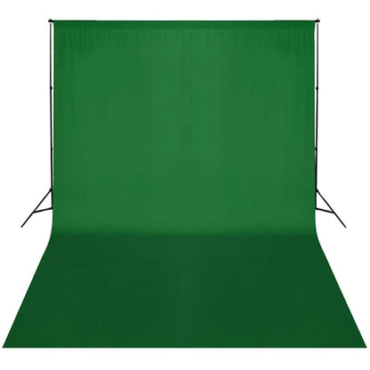 160066 vidaXL Backdrop Support System 300 x 300 cm Green 3