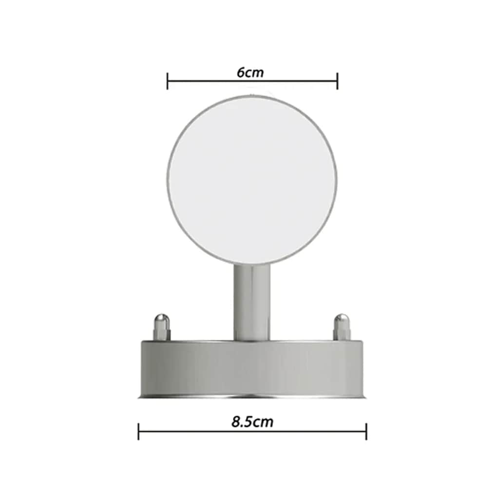 vidaXL Outdoor Wall Lamps 2 pcs with Motion Detector Stainless Steel 3