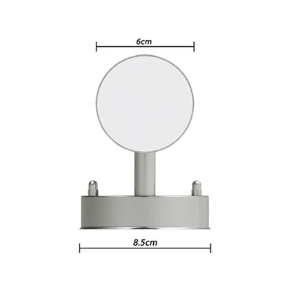 vidaXL Outdoor Wall Lamps 2 pcs with Motion Detector Stainless Steel 3