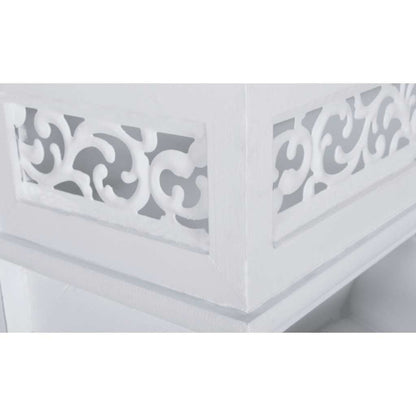 vidaXL Wall Shelf/Peg with 3 Drawers 2 Hooks 5
