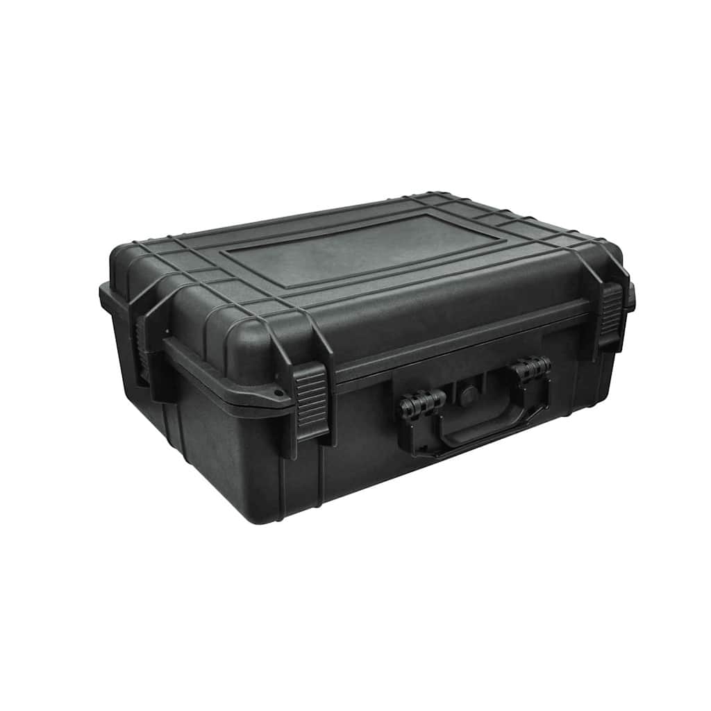 vidaXL Transport Hard-Case Black w/ Foam 35 Liter capacity 2