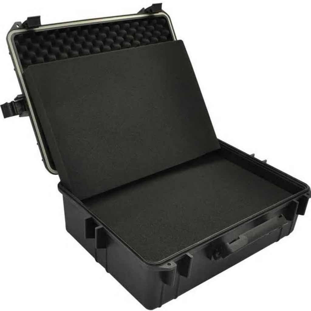vidaXL Transport Hard-Case Black w/ Foam 35 Liter capacity 5