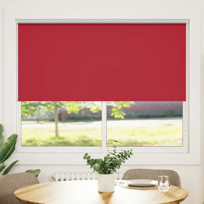 vidaXL Roller blind blackout 164.4x175 cm Fabric Width 160 cm red 1