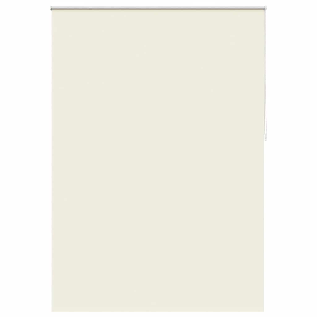vidaXL Roller blind blackout 144.4x230 cm Fabric Width 140 cm off white 2