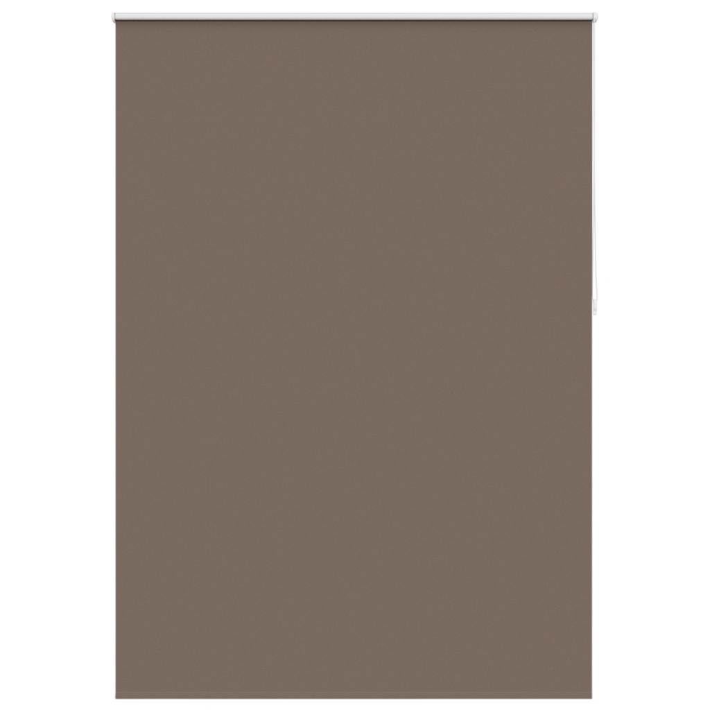 vidaXL Roller blind blackout 144.4x230 cm Fabric Width 140 cm coffee 2