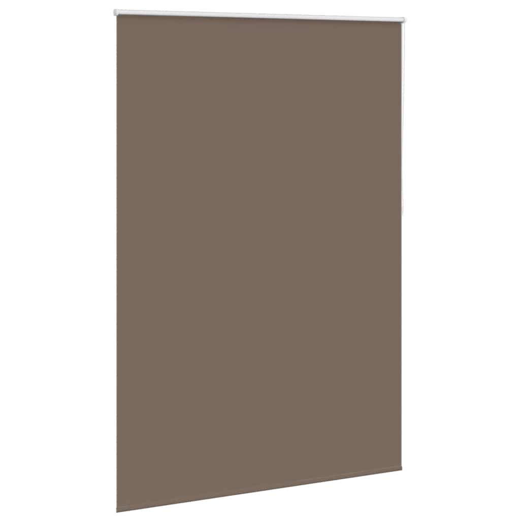 vidaXL Roller blind blackout 144.4x230 cm Fabric Width 140 cm coffee 3