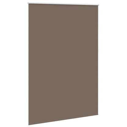 vidaXL Roller blind blackout 144.4x230 cm Fabric Width 140 cm coffee 3