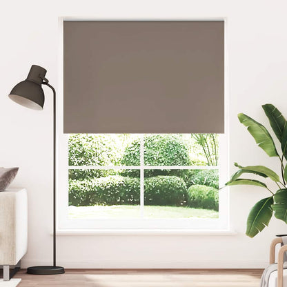 vidaXL Roller blind blackout 144.4x230 cm Fabric Width 140 cm coffee 1