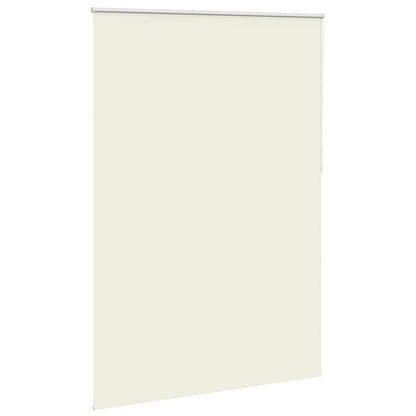 vidaXL Roller blind blackout 164.4x230 cm Fabric Width 160 cm off white 3