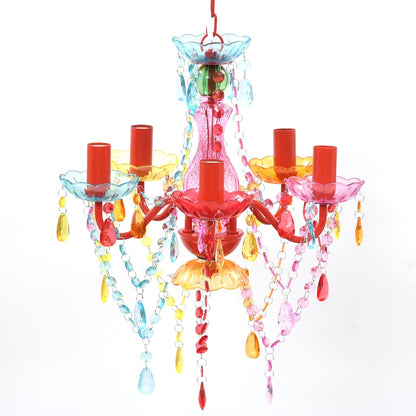 vidaXL Artificial Crystal Glass Ceiling Light | Multicolour 1