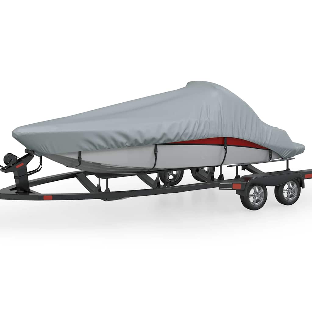 vidaXL Boat Cover Grey Length 427-488 cm Width 173 cm 1