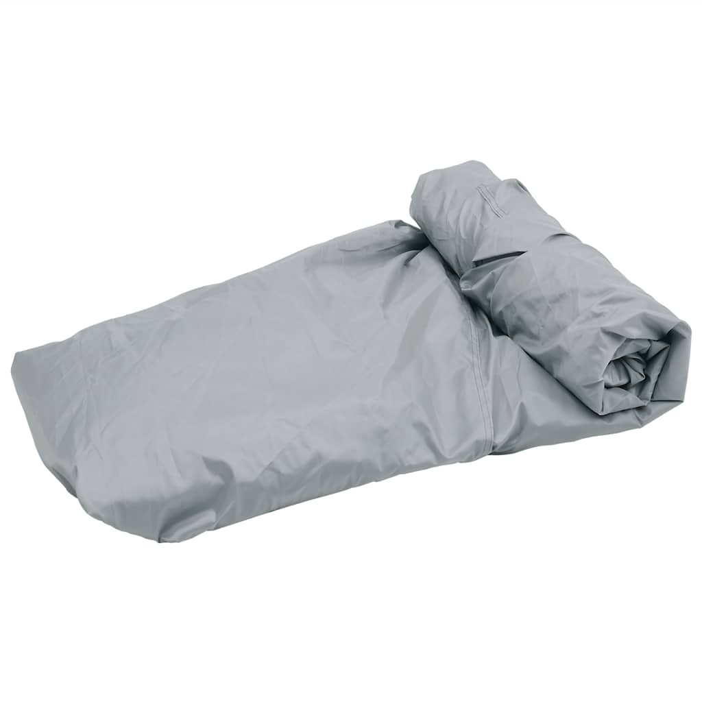 vidaXL Boat Cover Grey Length 427-488 cm Width 173 cm 2