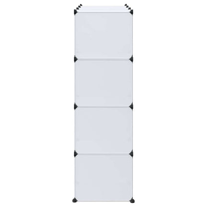 vidaXL Modular Cabinet with 9 Compartments 109x36,5x143 cm White 4