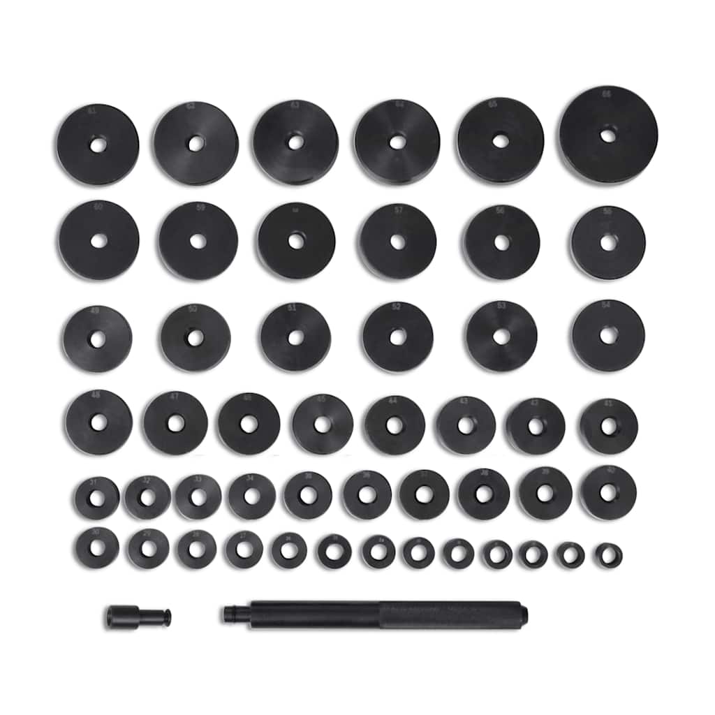 vidaXL Custom Built Bush / Bearing / Seal Driver Master Set Discs 51 pcs 5