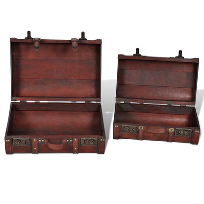 vidaXL Storage Box | Brown | Plywood | Large and Small | Storage Trunk 5