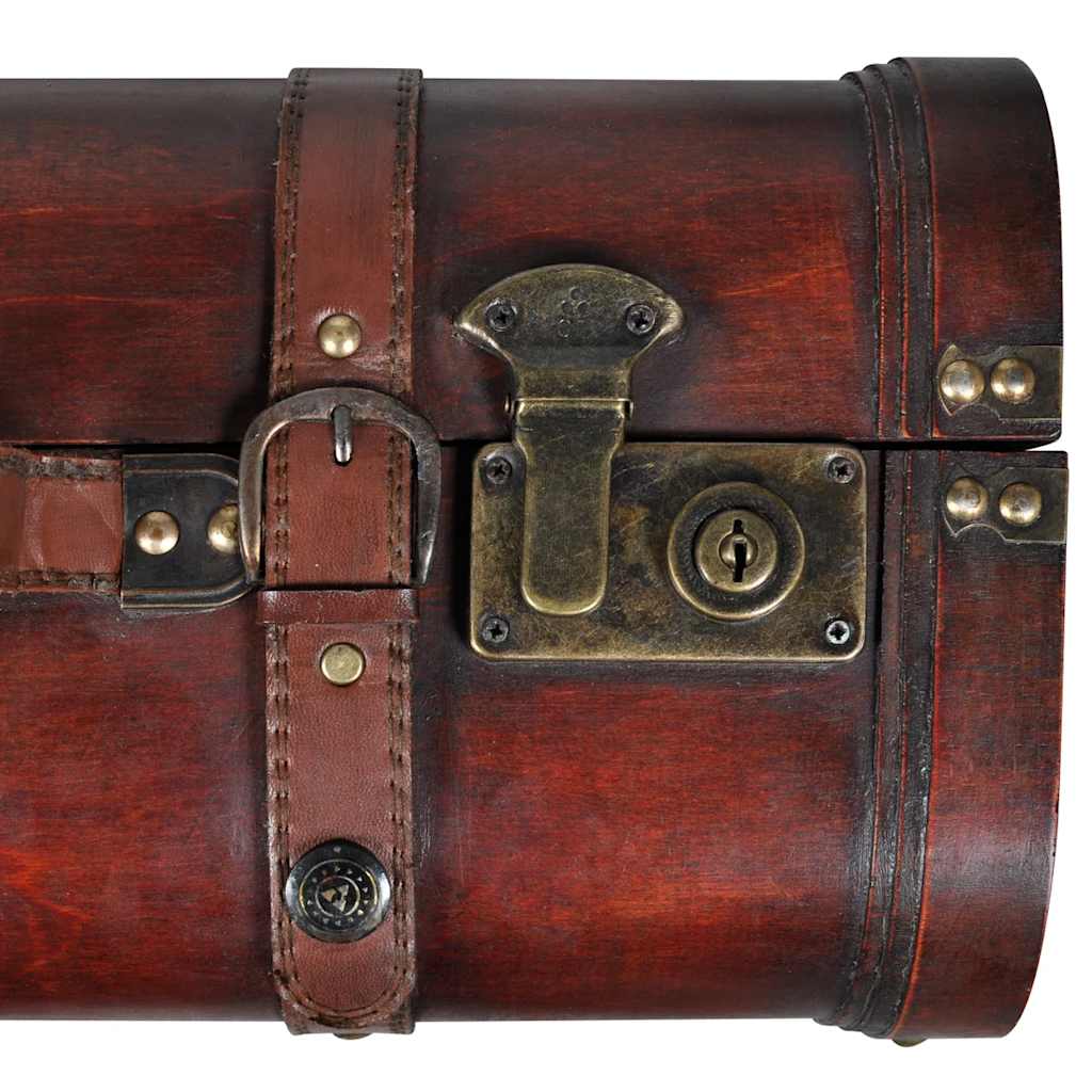 vidaXL Storage Box | Brown | Plywood | Large and Small | Storage Trunk 6