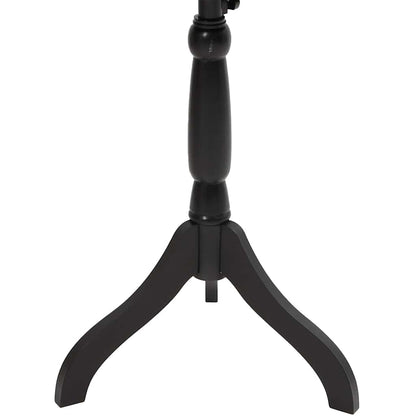 vidaXL Female Mannequin | Black | Polyester, MDF, Solid Wood, Painted Steel 6