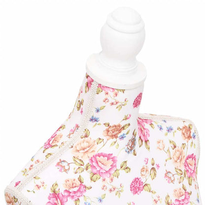vidaXL Female Mannequin | White with rose detailing | Cotton | Adjustable 5
